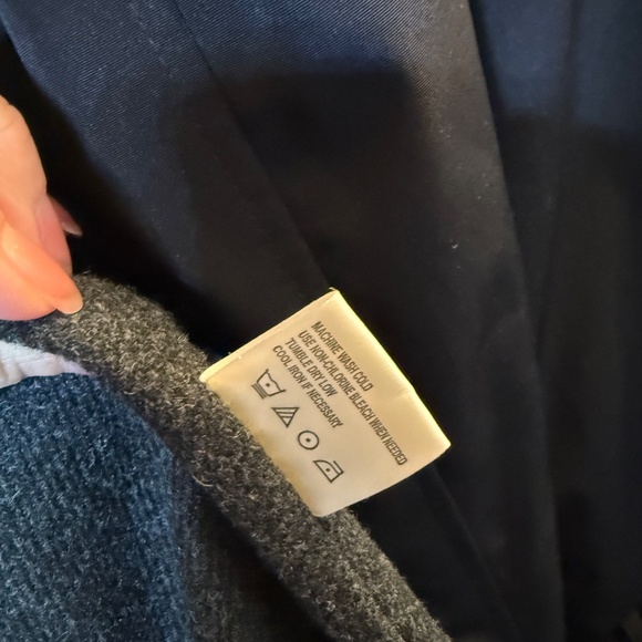 CALVIN KLEIN Womens Black Belted Trench Coat Size Large L - Picture 5 of 6